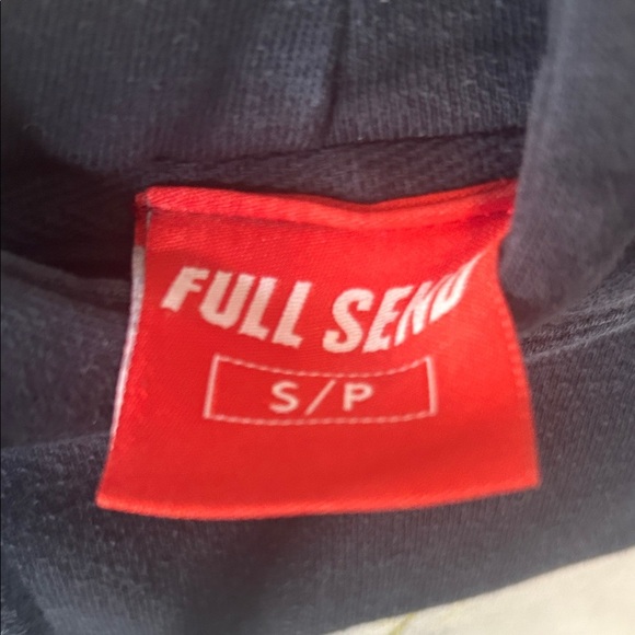 Full Send Black Graphic Hoodie - Picture 4 of 4